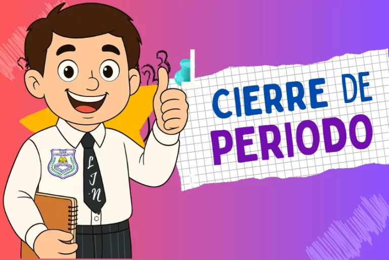 Cierre del período